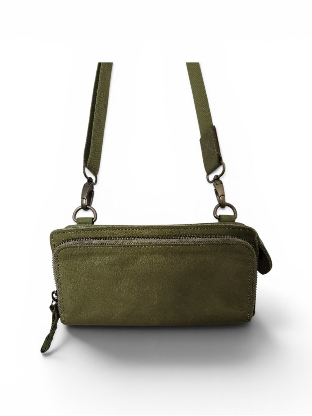 Fossil Leather Crossbody Wallet - Picture 3 of 8